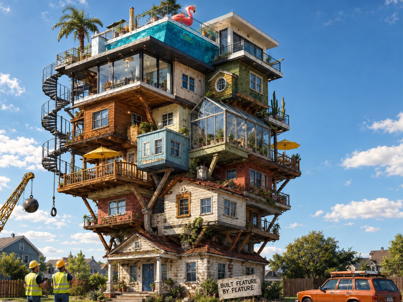 Features Build Products. Architecture Builds Companies.