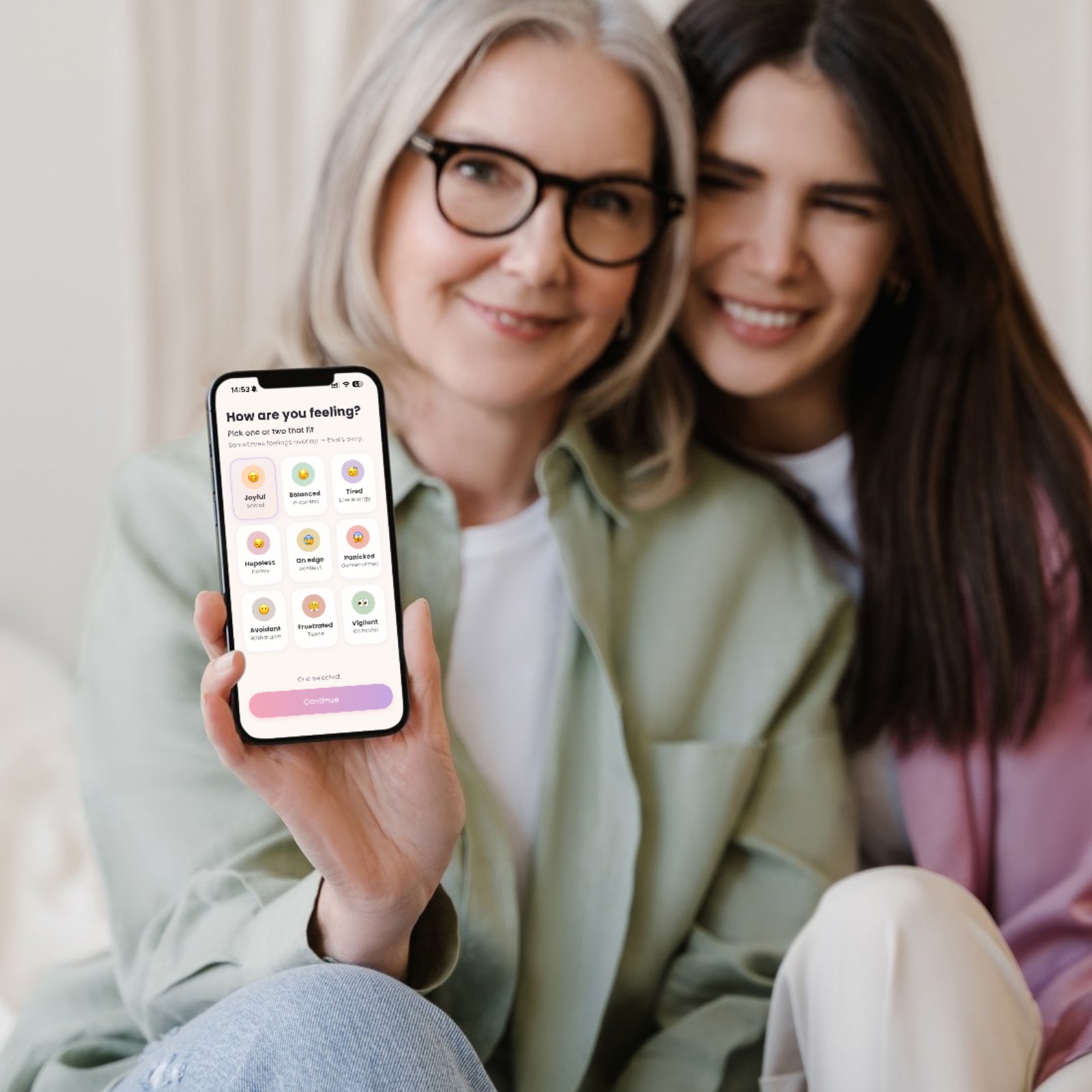 ElephAi Health app — screen 1