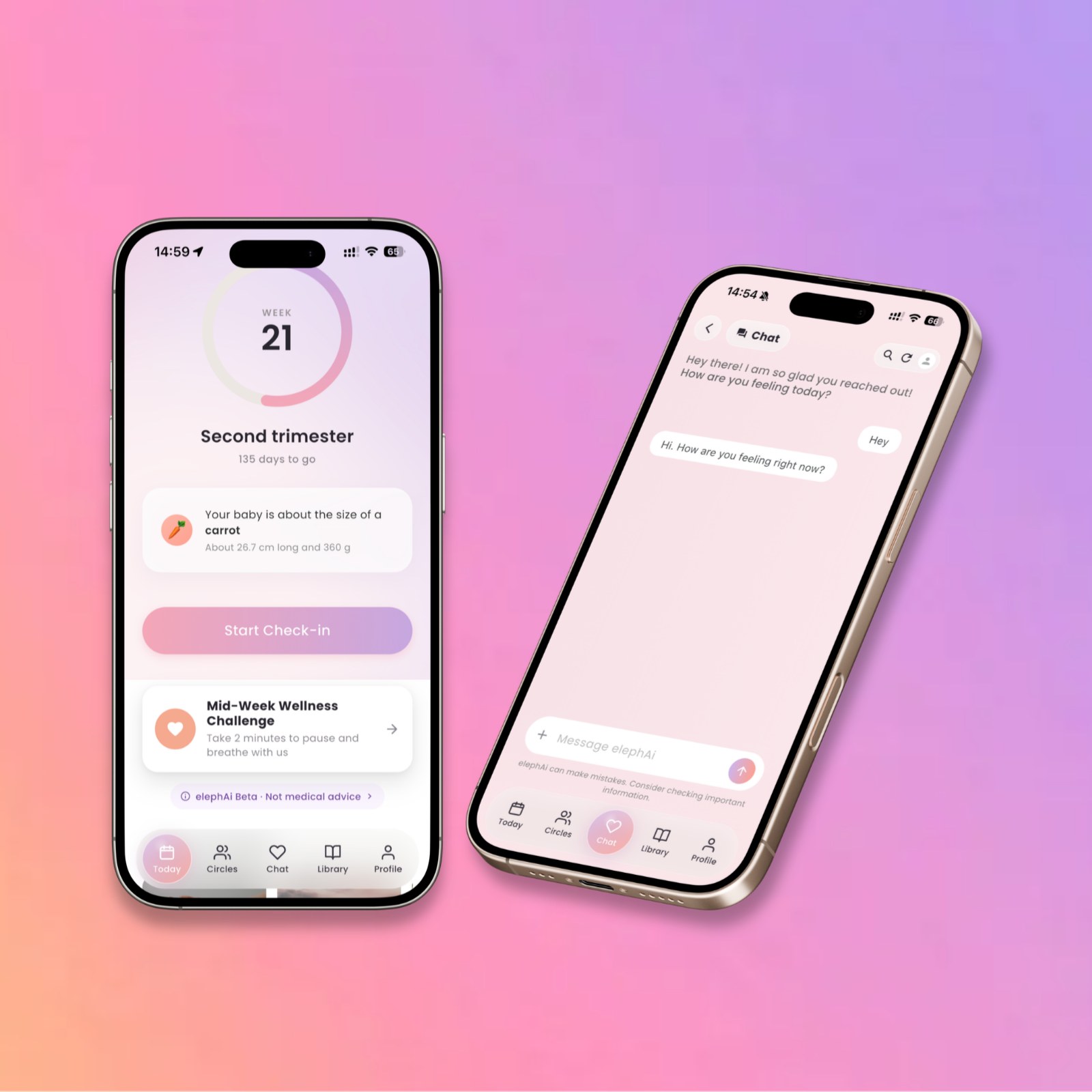 ElephAi Health app — screen 4